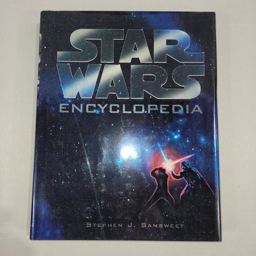Star Wars Encyclopedia 1998 Hardcover Guide Book by Stephen J Sansweet